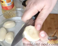 Фото приготовления рецепта: Необычный картофель фри - шаг №4