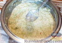 Фото приготовления рецепта: Оладьи из кабачков и геркулеса - шаг №2