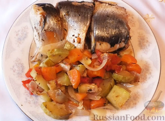 Речная рыба в мультиварке, рецепт приготовления, пошагово, с фото