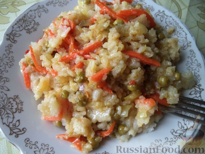 Рецепт постного риса с болгарским перцем: просто и вкусно