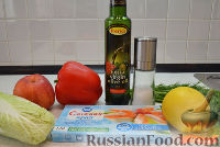 Фото приготовления рецепта: Салат с пекинской капустой и крабовыми палочками - шаг №1