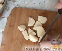 Фото приготовления рецепта: Курица с картошкой в сметане - шаг №3