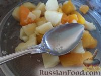 Фото приготовления рецепта: Суп-пюре тыквенный с картофелем - шаг №8