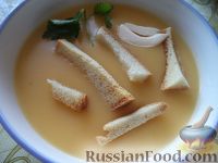 Фото приготовления рецепта: Суп-пюре тыквенный с картофелем - шаг №10