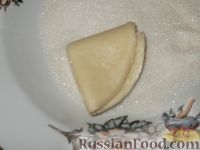 Фото приготовления рецепта: Творожное печенье «Эчпочмак» - шаг №10