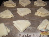 Фото приготовления рецепта: Творожное печенье «Эчпочмак» - шаг №11