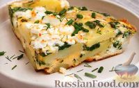 Фото к рецепту: Картофельная запеканка с сыром фета