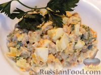 Фото к рецепту: Сытный салат из фасоли