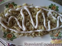 Фото приготовления рецепта: Салат "Королевский" с отварной говядиной - шаг №9