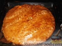 Фото приготовления рецепта: Пирог с капустой - шаг №22