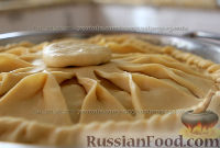 Фото приготовления рецепта: Зур-белиш. Татарский закрытый пирог с картошкой и мясом - шаг №3