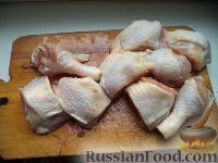 Фото приготовления рецепта: Домашнее жаркое из курицы - шаг №2