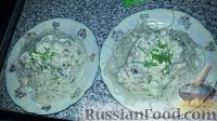 Фото приготовления рецепта: Спагетти с морепродуктами в сливочном соусе - шаг №16