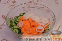 Фото приготовления рецепта: Маринованный салат - шаг №3