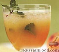 Фото к рецепту: Персиковый мохито